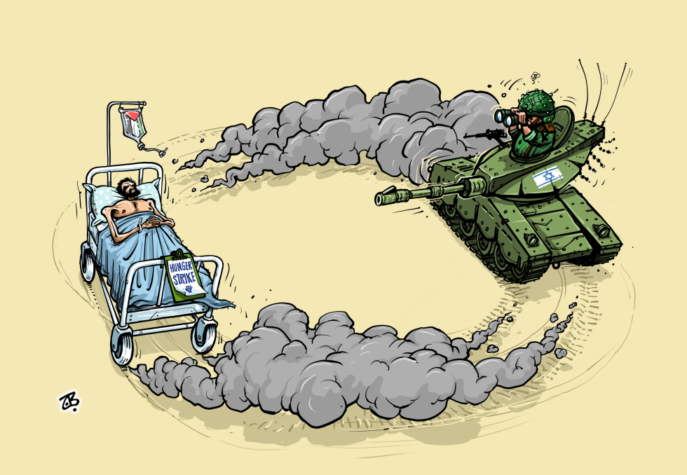 Palestinian prisoner’s hunger strike