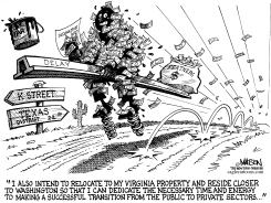 TOM DELAY TARRED AND FEATHERED by R.J. Matson