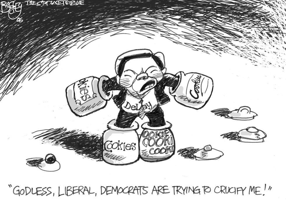Crucifying DeLay