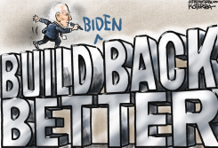 BUILD BIDEN BACK BETTER  by Jeff Koterba