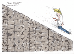 BIDEN POLL SLIDE by Dick Wright