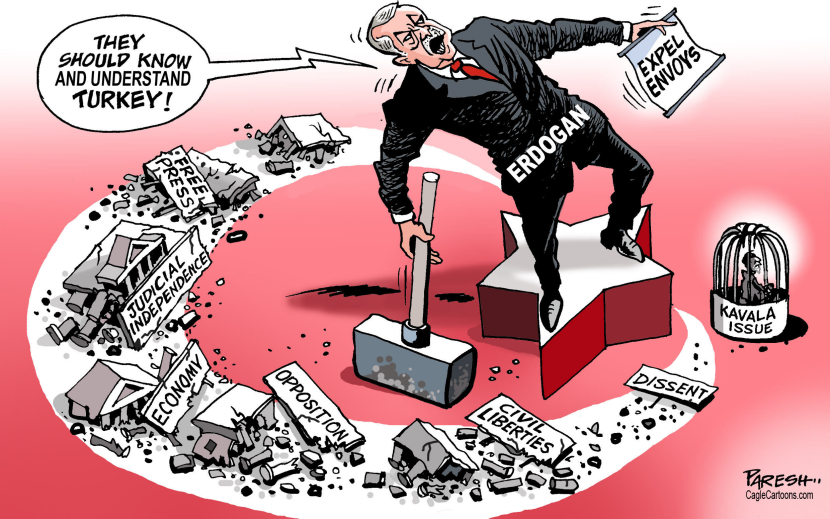 Turkey to expel envoys