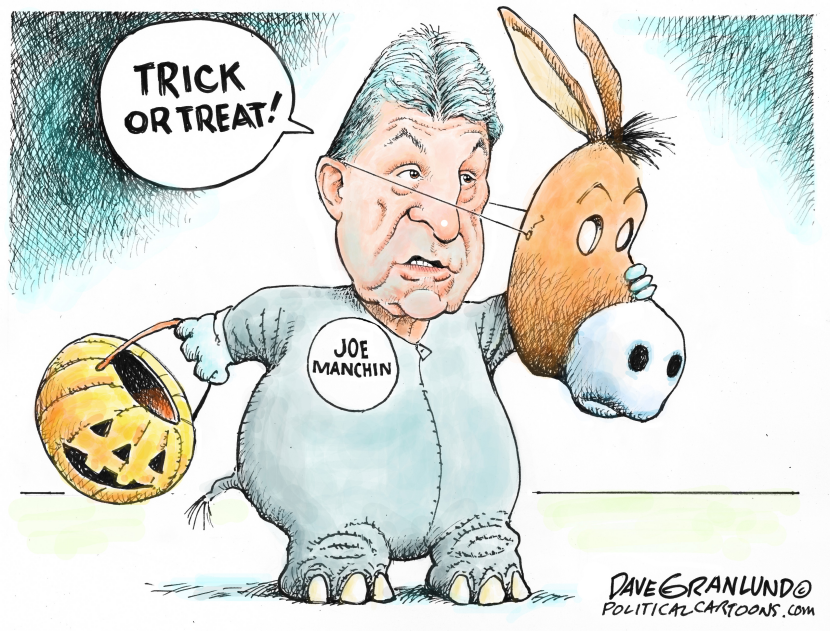 Joe Manchin Trick or Treat