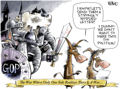 WHEN TWO SIDES GO TO WAR by Dave Whamond