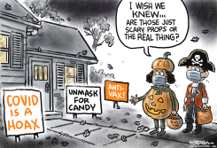 SCARY OR NOT by Jeff Koterba