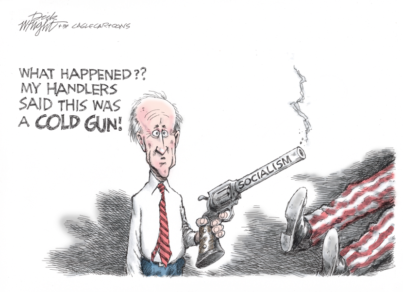 Biden and Socialist Cold Gun