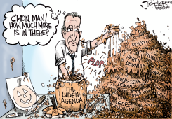 BIDEN AGENDA by Joe Heller