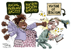 CYNTHIA MCKINNEY by Daryl Cagle