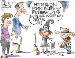 TAINTED HALLOWEEN CANDY by John Darkow