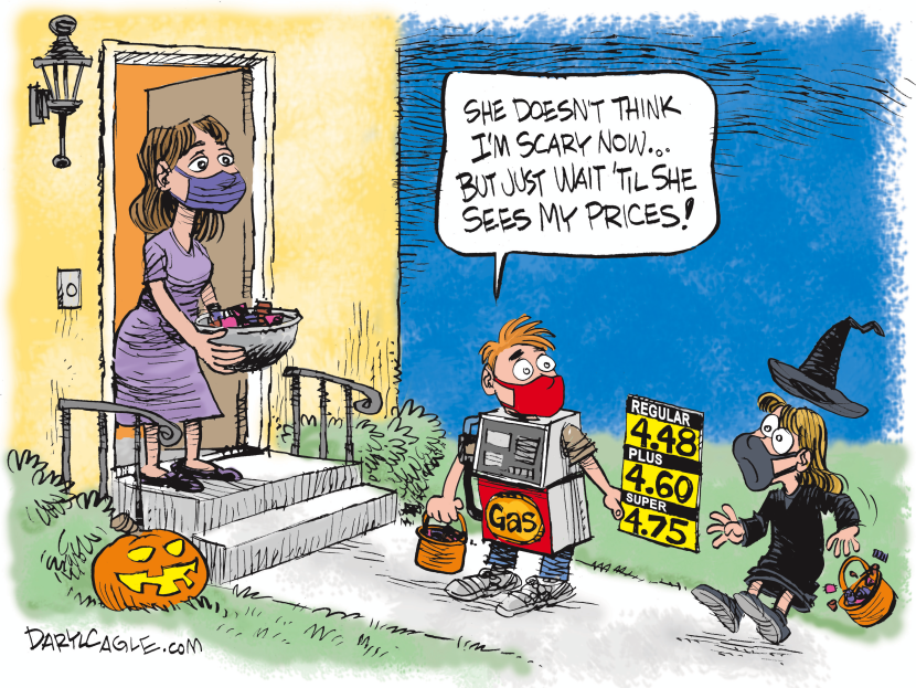 Halloween High Gas Prices