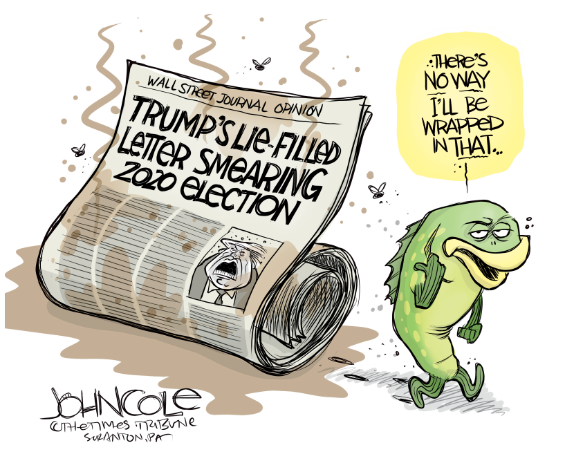 Trump Wall Street Journal letter