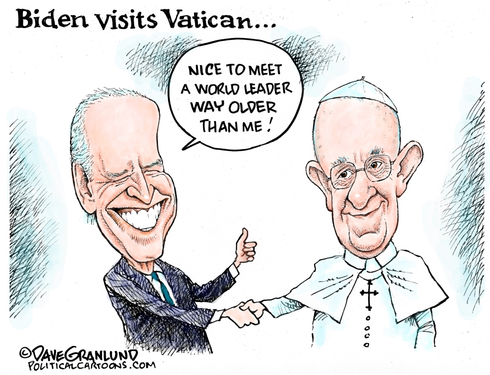 Biden visits Pope Francis