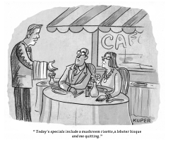 AMERICA QUITS JOBS by Peter Kuper
