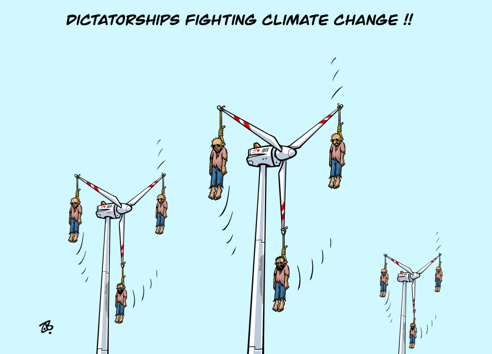 Dictatorships fighting climate change !!