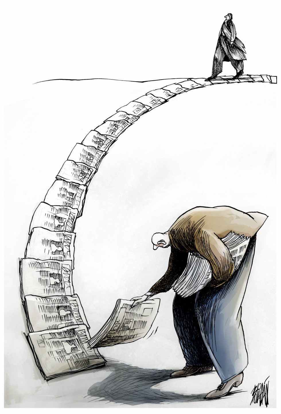 THE PRESS COMPLACENT