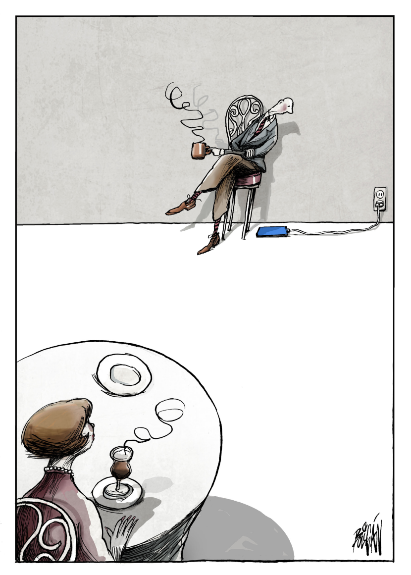 COFFEE WITH THE AROMA OF FAILURE