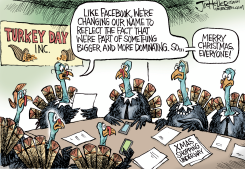 XMAS SHOPPING by Joe Heller