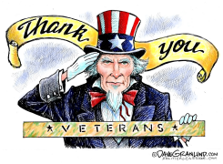 VETERANS THANK YOU by Dave Granlund