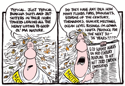 POOR OL MOTHER NATURE by Ingrid Rice