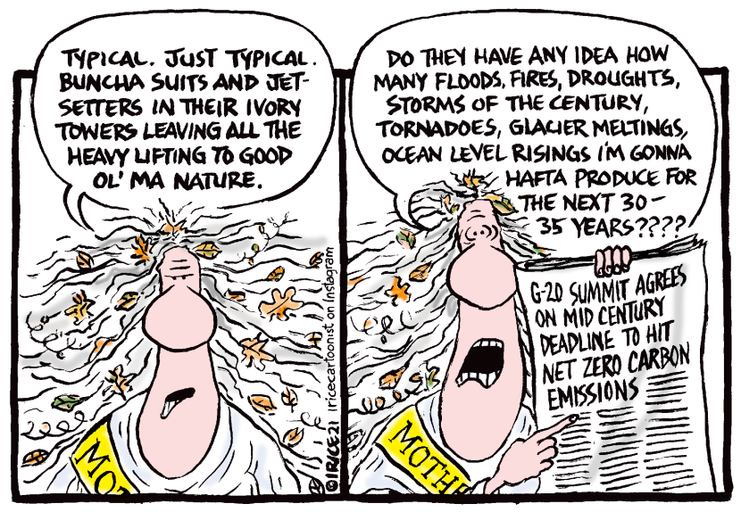 Poor Ol Mother Nature
