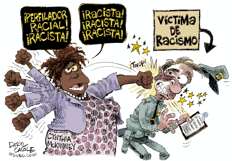  CYNTHIA MCKINNEY  by Daryl Cagle