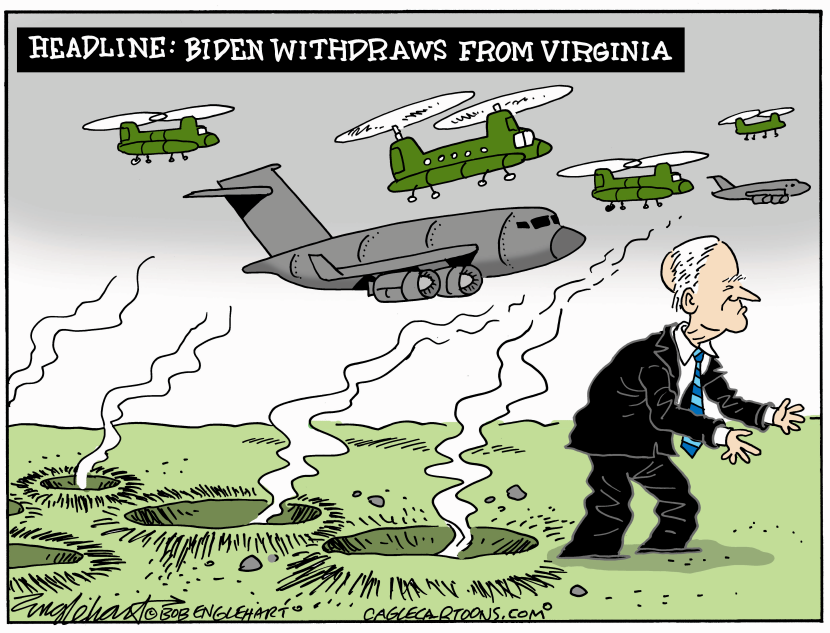 Biden Withdraws From Virginia