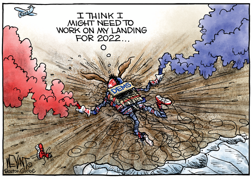 Democrats Rough Landing