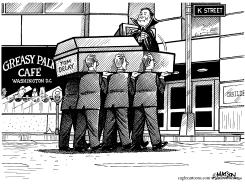 PROCESION FUNERAL DE TOM DELAY by R.J. Matson
