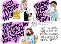 FIRST THEY CAME … by Pat Bagley
