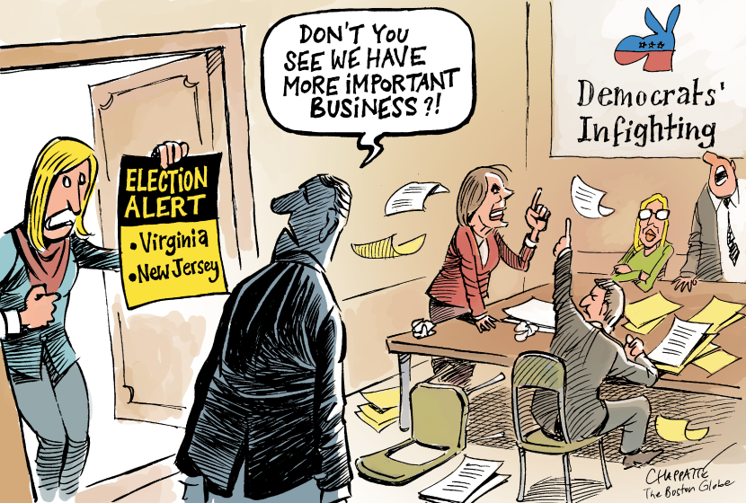 Worrying election day for Democrats
