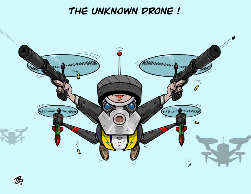 The unknown drone !