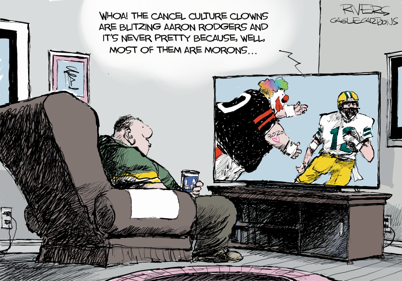 Aaron Rodgers and the Cancel Culture Clowns