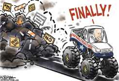 BIG BIDEN WIN by Jeff Koterba