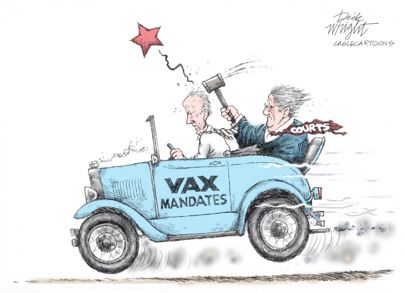 Courts Put a Stop to Biden Vax Mandates