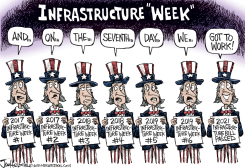 INFRASTRUCTURE BILL by Joe Heller