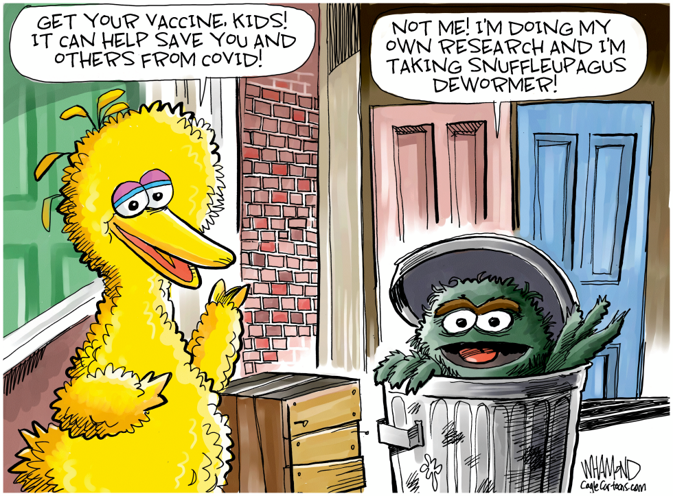 Big Bird VS Oscar