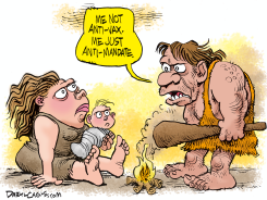 ME NOT ANTI-VAX by Daryl Cagle