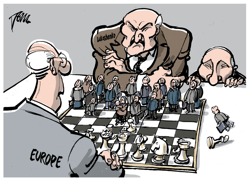Lukashenko and refugees