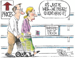 PROBABLY COULDN'T AFFORD IT by John Darkow