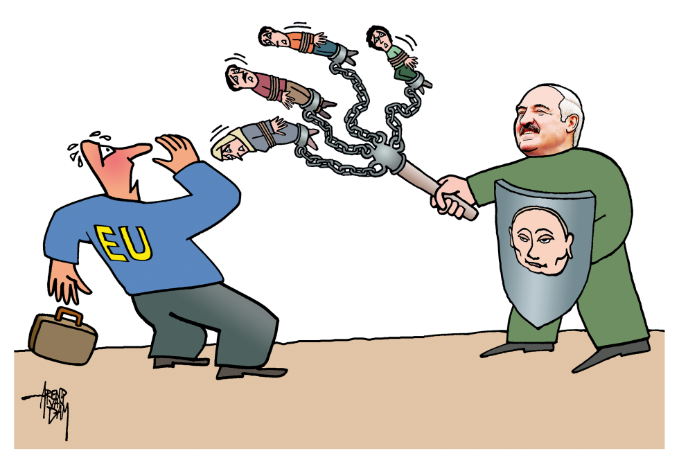 Lukasjenko and refugees