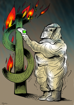 BURNING MONEY by Oguz Gurel