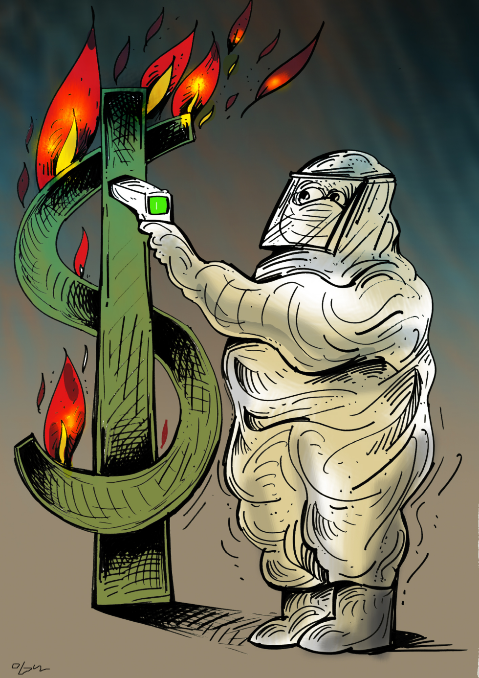 Burning Money