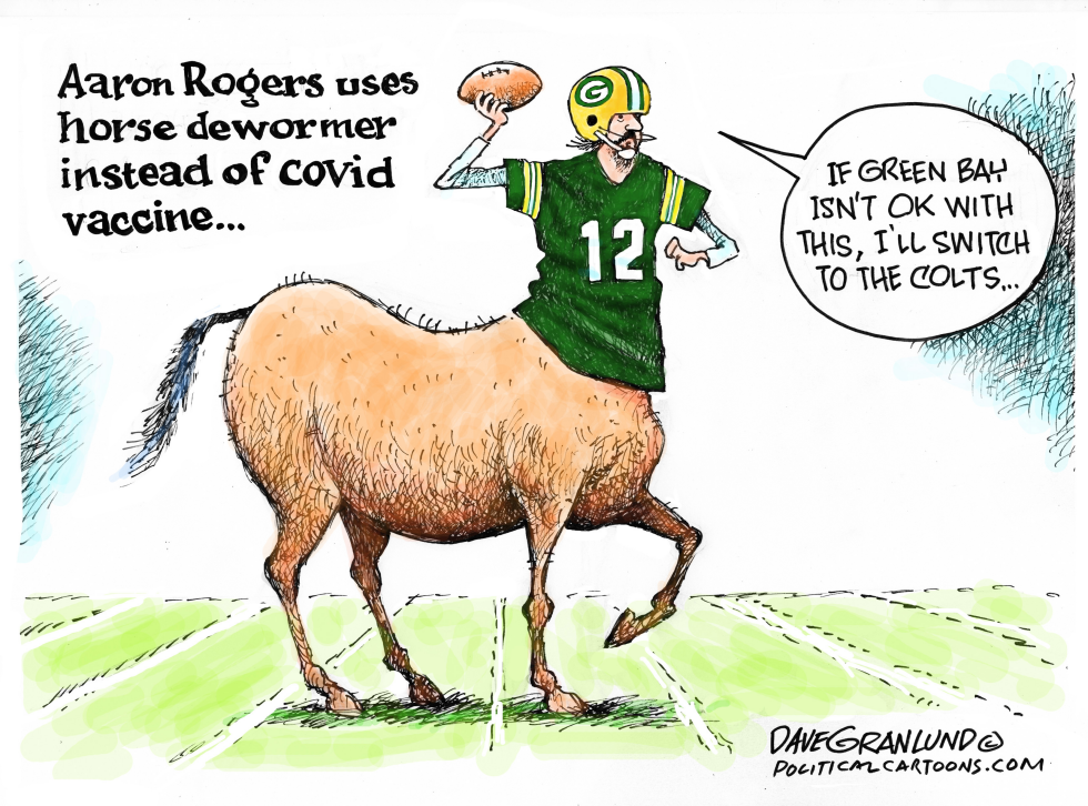 Aaron Rogers horse dewormer