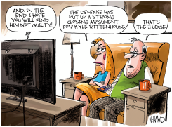THE KYLE RITTENHOUSE DEFENSE by Dave Whamond