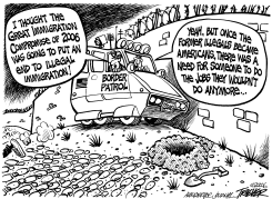 IMMIGRATION COMPROMISE by John Trever