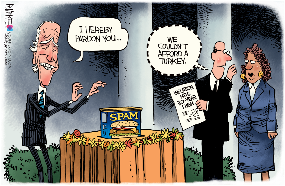 Inflation Hits Biden Turkey Pardon