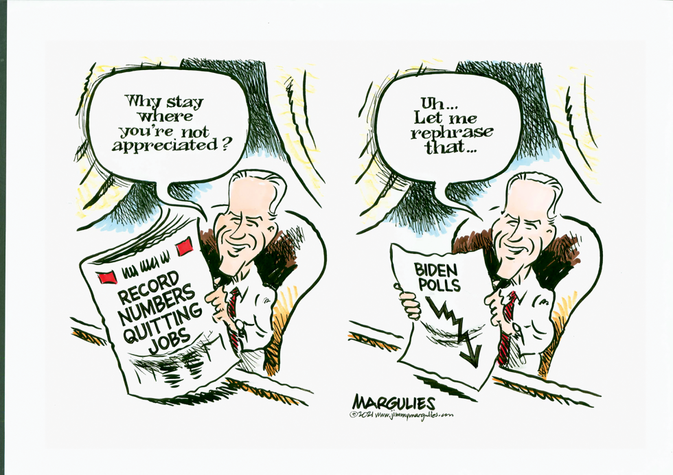 Americans quitting jobs
