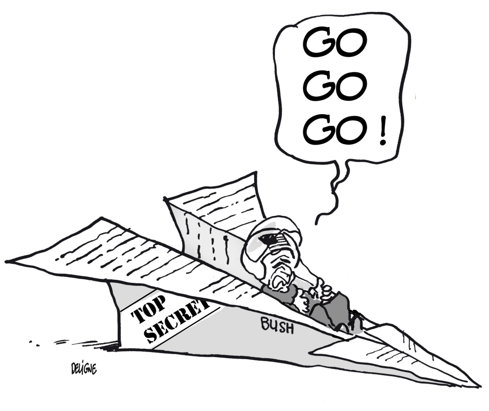 bush and restricted data on iraq