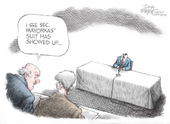 MAYORKAS IS EMPTY SUIT by Dick Wright
