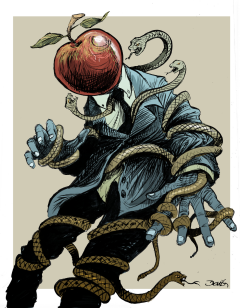 THE TEMPTATION OF POWER by Dario Castillejos